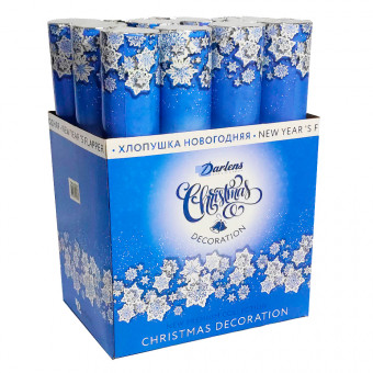 ХЛОПУШКА, DARLENS «НОВОГОДНЯЯ», 30 СМ, DL-DRL04290 (12)