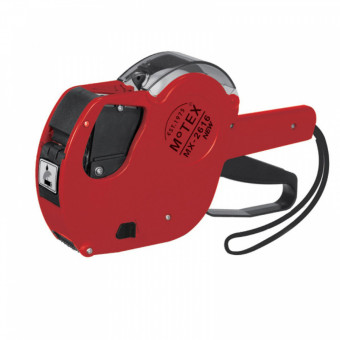 Этикет-пистолет размер ленты 26*16 мм, двухстрочный, пластиковый, под волну motex MX 2616/НФ-00002696