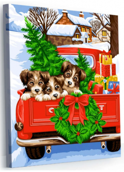 Картина по номерам "К празднику готовы!" 40*50см, GLA74, мягкая упаковка