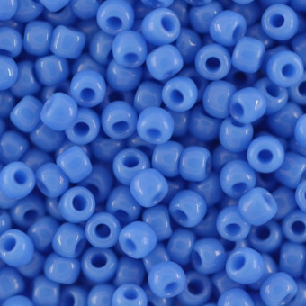 Бисер "ASMAR" размер №12, вес: 50 г, синий перламутровый
