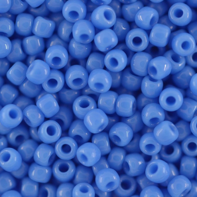 Бисер "ASMAR" размер №12, вес: 50 г, синий перламутровый