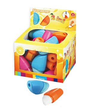 Точилка+ластик  KEYROAD №32, 7см, ластик с колпачком, в к/коробке, цвета ассорти, KR971137 (24/384) Точилка+ластик  KEYROAD №32, 7см, ластик с колпачком, в к/коробке, цвета ассорти, KR971137 (24/384)