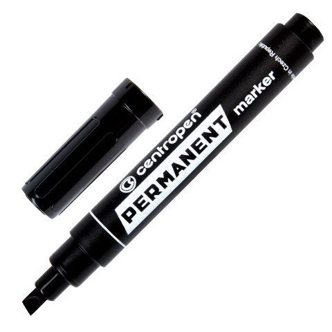 Маркер перманентный CENTROPEN 8576 "PERMANENT" 1-4,6 мм черный скош. (10/1000) (Чехия) (2) Маркер перманентный CENTROPEN 8576 "PERMANENT" 1-4,6 мм черный скош. (10/1000) (Чехия) (2)