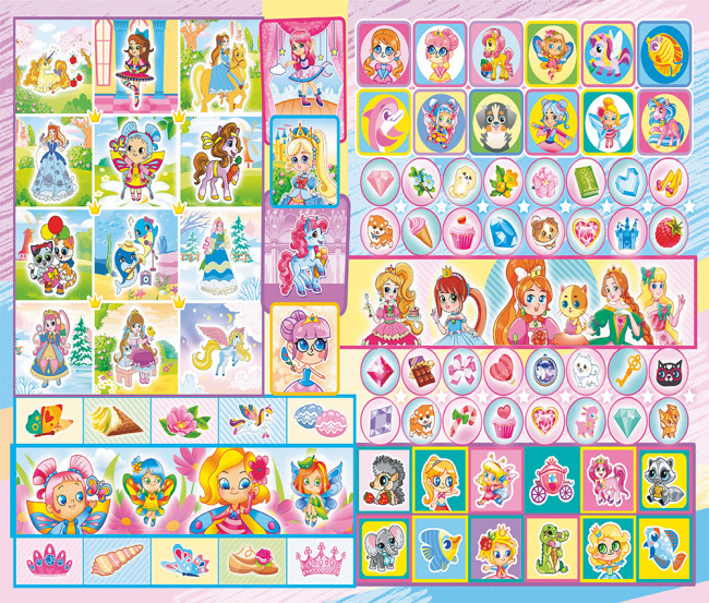 Раскраска с наклейками (А4) РН-1181