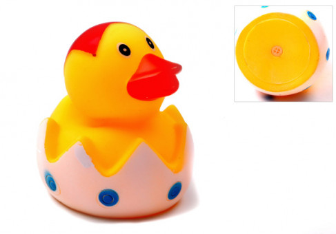 Игрушка резиновая для купания "Утка в яйце", Asmar