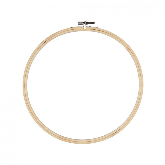 Пяльцы круглые d 229 мм ( 9 " )  бамбук круг BKW-10