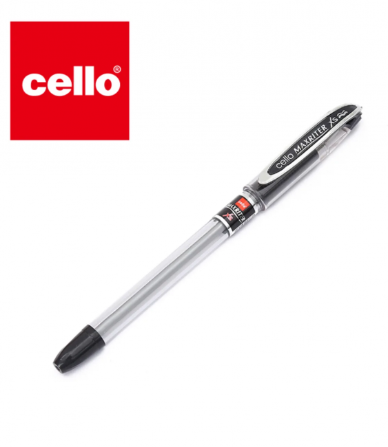 Ручки шариковая чёрная 0,7мм "MAXRITER XS", 10+1, Cello