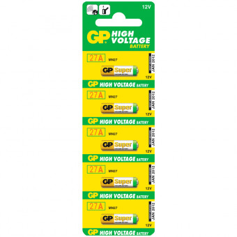 Батарейка GP MN27 27A 12V, ( 5)