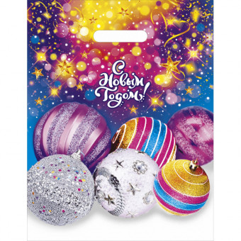 Пакет ПВД (31*40) 60 мкм "Дискотека" (50) Пакет ПВД (31*40) 60 мкм "Дискотека" (50)