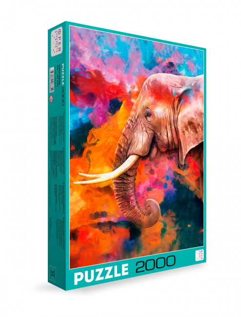 Пазл 2000 элементов "Слон Холи" ФРЕЯ
