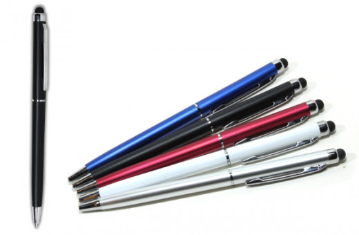 Ручка шариковая поворотная со стилусом, AR-3008 Asmar (50)