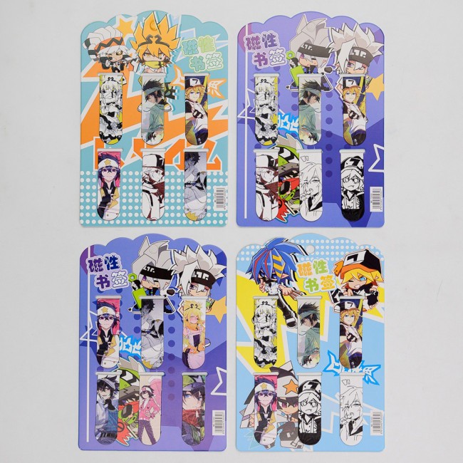 Закладка д/книг магнитная "Анимэ", 6шт, MAYLOTT/7129 (12)