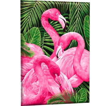 Картина по номерам "Фламинго" 40см*50см, GLA10, мягкая упаковка Картина по номерам "Фламинго" 40см*50см, GLA10, мягкая упаковка