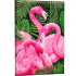 Картина по номерам "Фламинго" 40см*50см, GLA10, мягкая упаковка Картина по номерам "Фламинго" 40см*50см, GLA10, мягкая упаковка
