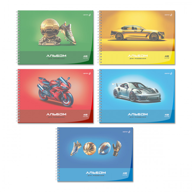 Альбом для рисования А4 40л "Дорога к победе" на гребне, Светоч/А207_01543 (5/30) Альбом для рисования А4 40л "Дорога к победе" на гребне, Светоч/А207_01543 (5/30)