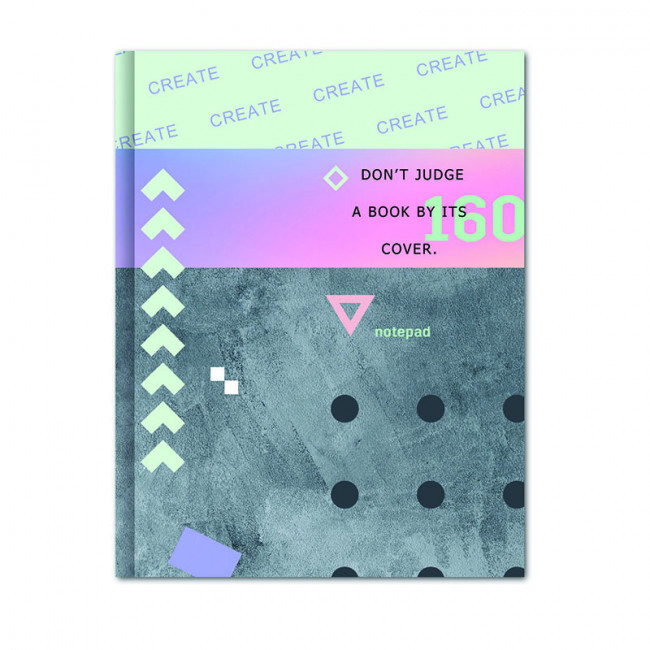 Ежедневник недатированный А5, 160л., 7БЦ BG "Create", глянцевая ламинация, BG