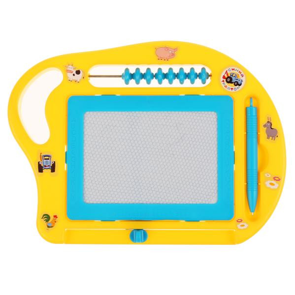 Доска для рисования «Синий трактор». Размер 24 х 18см, Умка