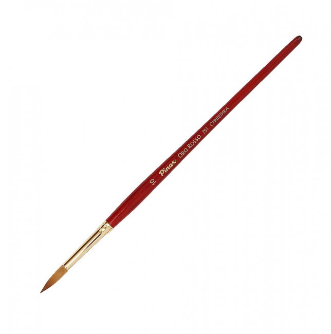 Кисть круглая №10 "Oro Rosso" синтетика, Pinax/751010 Кисть круглая №10 "Oro Rosso" синтетика, Pinax/751010