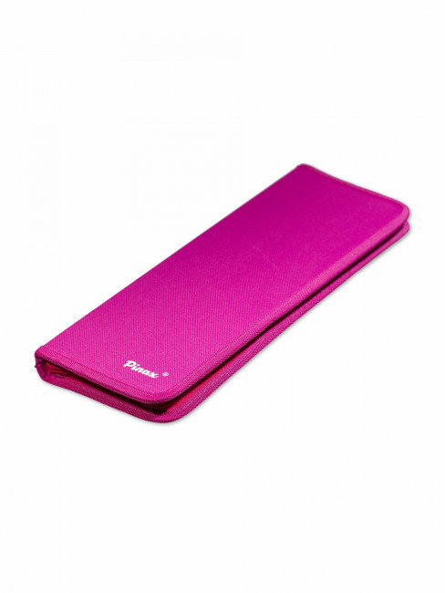Пенал для кистей на длинной ручке, 16 отд., розовый, Pinax/ZIPCASE-L-P