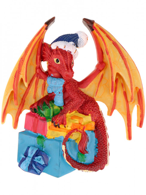 Магнит 7х7см "Дракоша с подарками" MILAND/НУ-5704 Магнит 7х7см "Дракоша с подарками" MILAND/НУ-5704