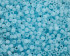 Бисер "ASMAR" размер №6, вес: 450 г, голубой матовый