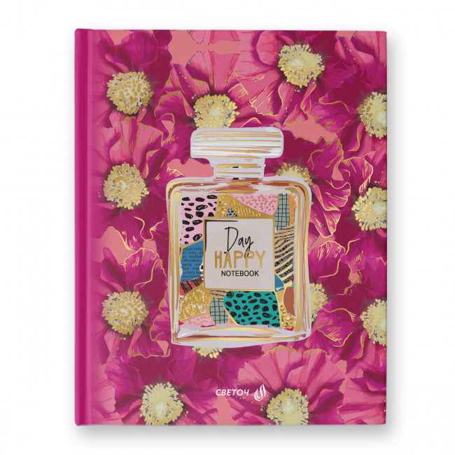 Бизнес-блокнот A5+ 80л клетка "Аромат успеха" матовая ламинация, Светоч/80ББТ5_8_5_1/000928 (22)
