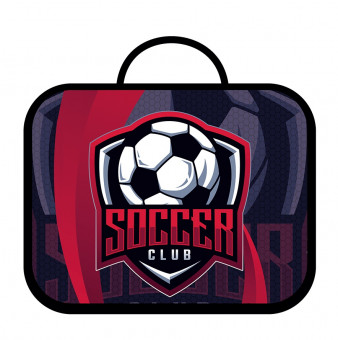 Папка школьника А4 "Soccer 2023" , широкая, Пчёлка/ПШ-11 SOCCER