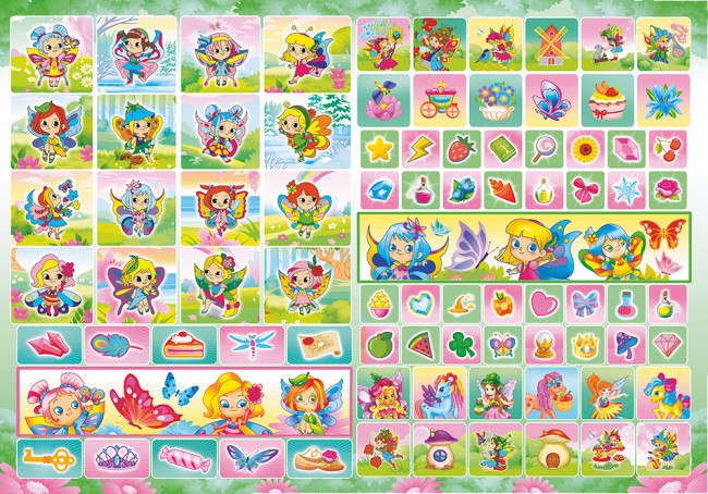 Раскраска с наклейками (А4) РН-1239