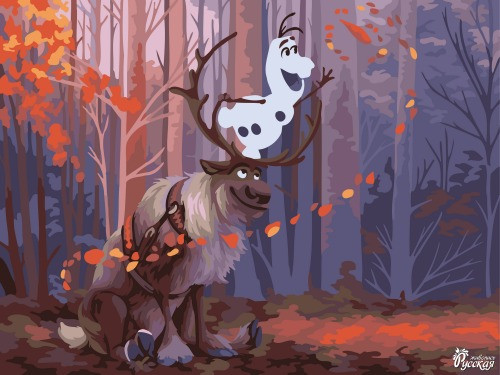 Набор для творчества "Рисование по номерам". "Волшебные герои" 30 x 40 Набор для творчества "Рисование по номерам". "Волшебные герои" 30 x 40