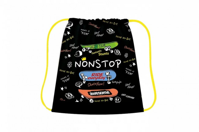 Сумка для сменной обуви "NONSTOP 2023" , светоотражающяя полоса, Пчёлка/СДС-3 NONSTOP