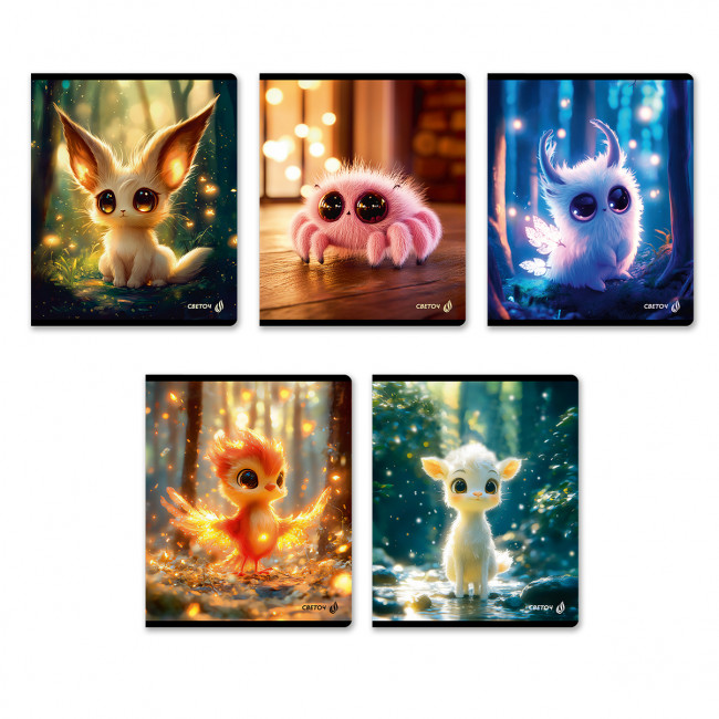 Тетрадь 48 клетка "Монстрики", скрепка, Светоч/Т195_01493 (10/60) Тетрадь 48 клетка "Монстрики", скрепка, Светоч/Т195_01493 (10/60)