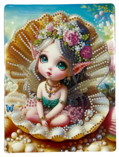 Алмазная мозаика 15смх20см Микс, MML-823