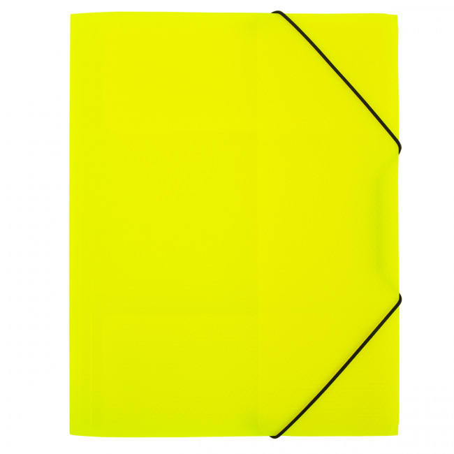 Папка на резинке A4, WENZER OFFiCE, "PRISMA NEON" 600 мкм, 35 мм, желтая (5) Папка на резинке A4, WENZER OFFiCE, "PRISMA NEON" 600 мкм, 35 мм, желтая (5)