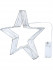 Светящаяся фигура 25см "Белая звезда", MILAND/Т-5544