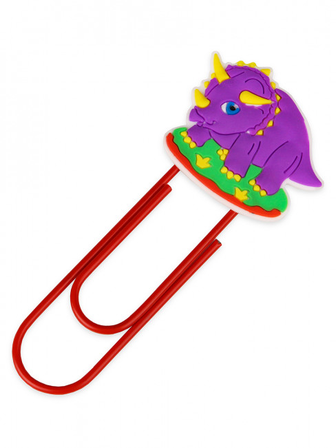 Закладка-скрепка Динозавр ЗК-5017 (12) Закладка-скрепка Динозавр ЗК-5017 (12)