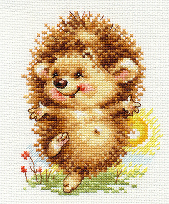 Набор для вышивания "Здравствуй новый день!" 10 х 13 см, Алиса/0-124