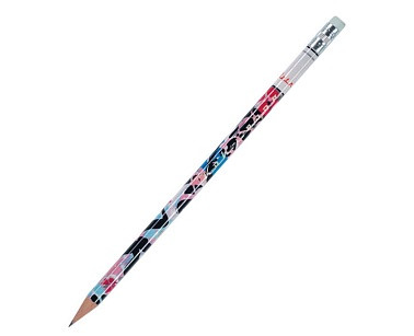 Карандаш чернографитный HB "Hawai" с ластиком, Koh-I-Noor/1231036002TD