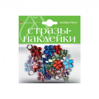Стразы- наклейки "Цветы", №3, BV/2-094/03 Стразы- наклейки "Цветы", №3, BV/2-094/03