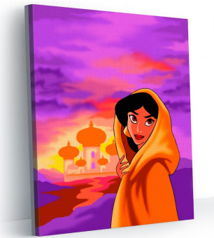 Набор для творчества "Рисование по номерам". "Восточная красавица" 30 x 40