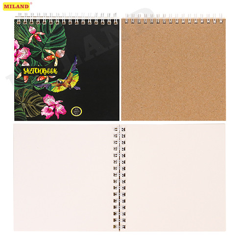 Скетчбук А6 "Цветы" (жест подложка, мягкая обл, 40 л, 100г) 40-1702