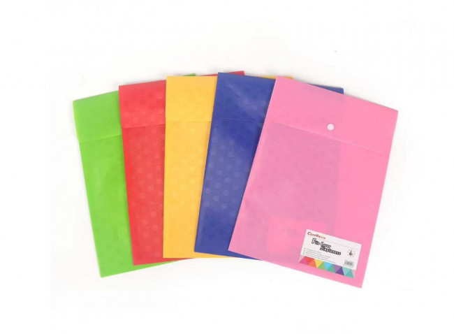 Папка А4 на кнопке, цвет ассорти, Cobest/E8221 (12) Папка А4 на кнопке, цвет ассорти, Cobest/E8221 (12)