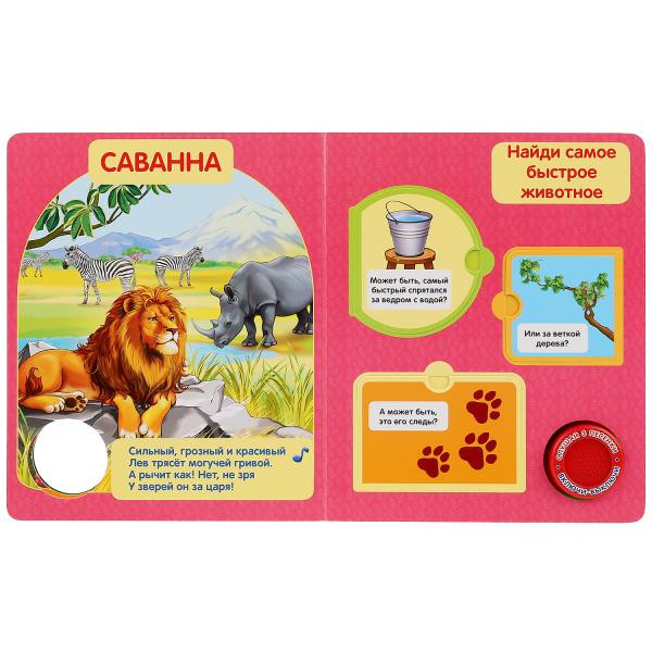 Музыкальная книга с окошками «Зоопарк» М.Дружинина. Формат: 152x185мм 8стр, Умка Музыкальная книга с окошками «Зоопарк» М.Дружинина. Формат: 152x185мм 8стр, Умка