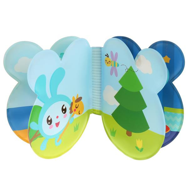 Развивающая книжка-пищалка для ванны «Малышарики». Формат: 14х10см 8стр, Умка