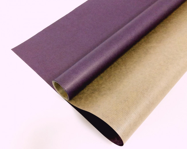 Бумага подарочная "Сиреневая"(крафт) рулон 0,7х10м, 22428 Бумага подарочная "Сиреневая"(крафт) рулон 0,7х10м, 22428