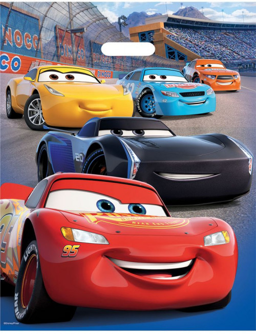 Пакет ПВД (38х48) "Тачки" L