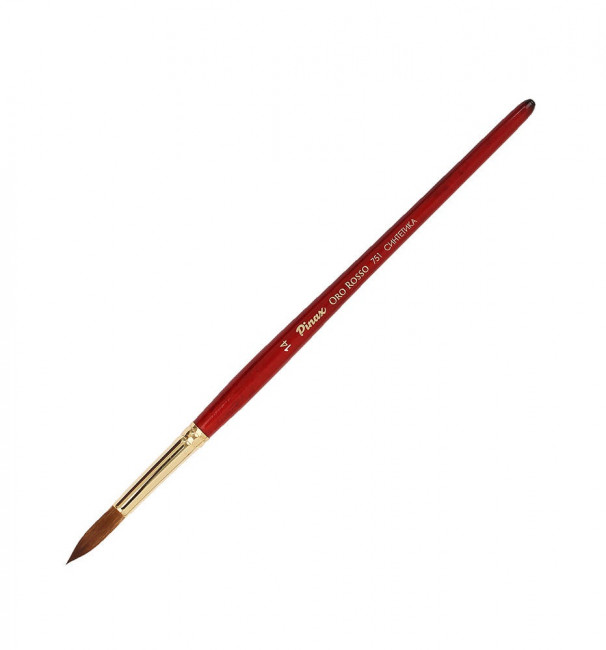 Кисть круглая №14 "Oro Rosso" синтетика, Pinax/751014