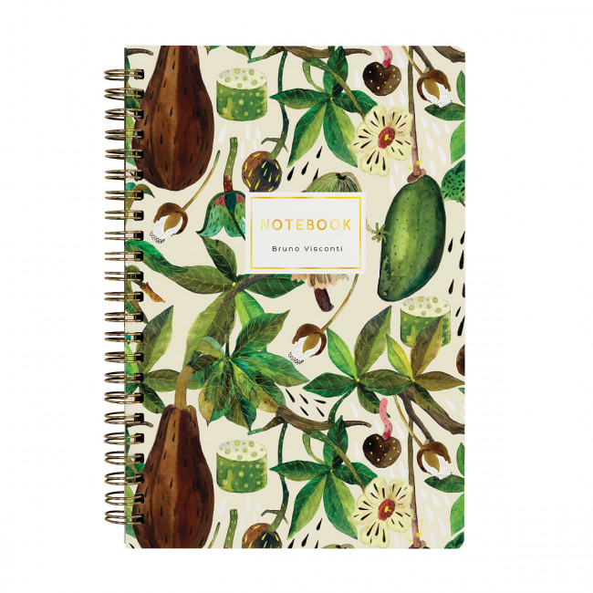 Тетрадь А6 60л клетка "Баобаб", на гребне, BV/7-60-201/01 (40)