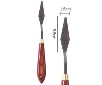 Мастихин DD-126 Лопатка 20,5см, размер лопатки 58х16мм, в ПВХ-пакете G-K006 (1/24/480)