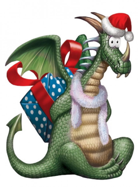 Магнит 7х7см "Милый дракон" MILAND/НУ-4694