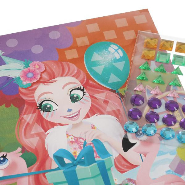 Набор для творчества - аппликация крупными стразами «Enchantimals». Размер: 17х23см, Умка Набор для творчества - аппликация крупными стразами «Enchantimals». Размер: 17х23см, Умка